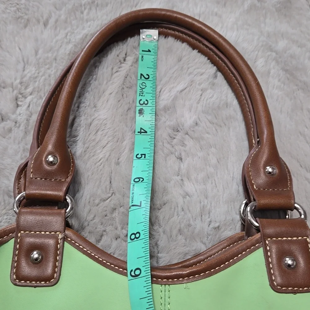 CHAMPS Lime Green Nylon Shoulder Bag